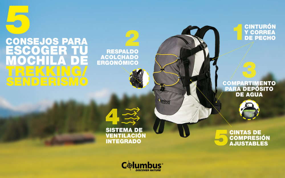 Cómo elegir tu mochila para montañismo, trekking y senderismo 