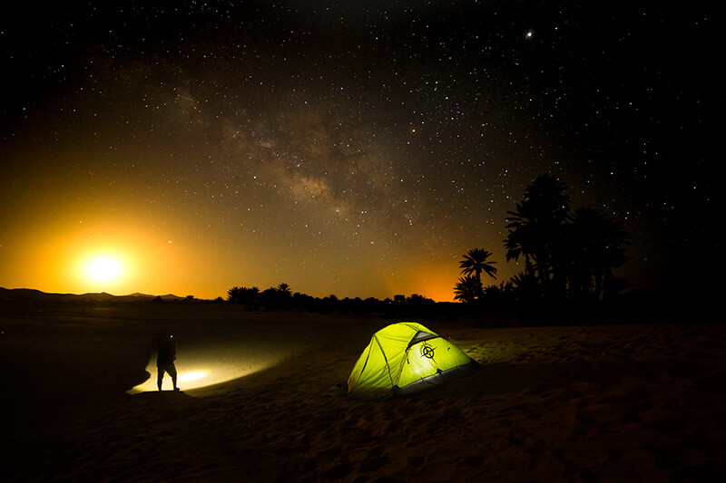 trekking-en-marruecos-noche